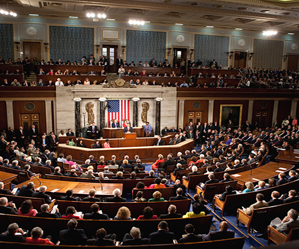 Image of U.S. Congress in session.